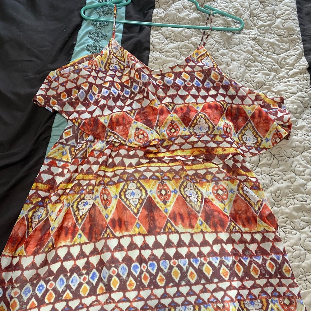 Bright dress